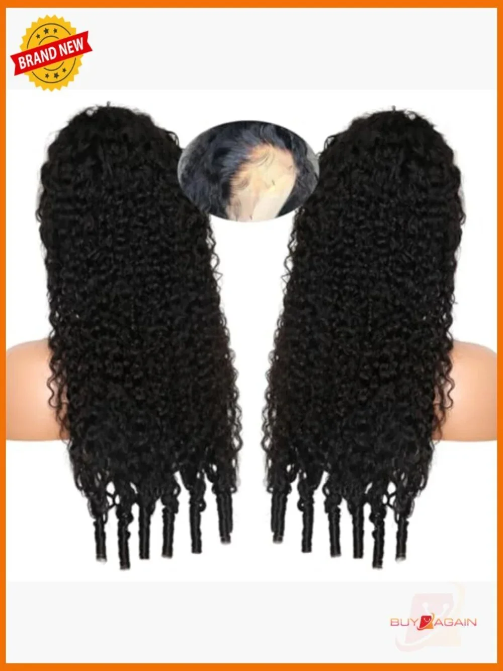 13x6 Lace Front Wig Burmese Curly 220 Density Pre Plucked Transparent Lace